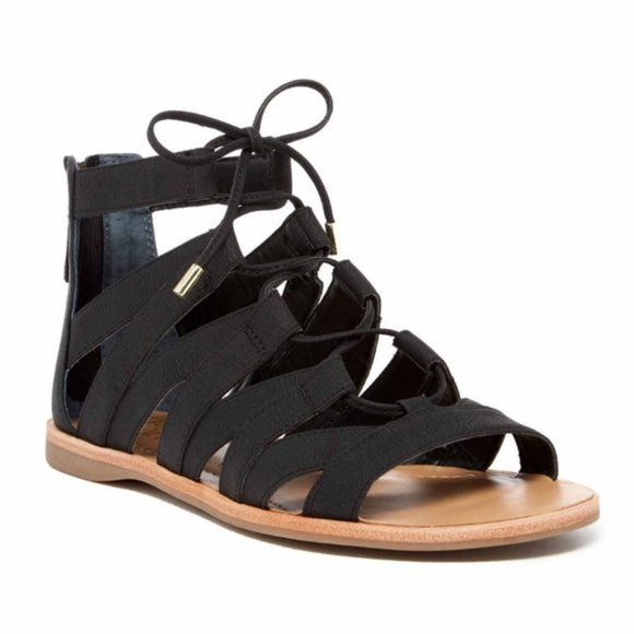 Franco Sarto Shoes - Franco Sarto Black Sandals